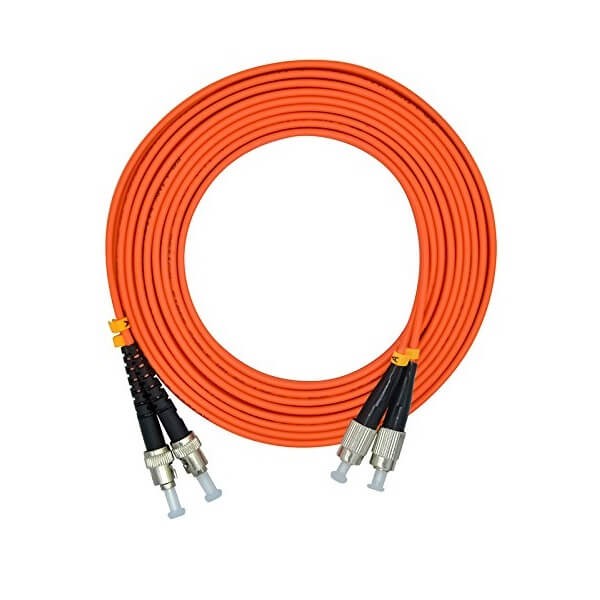 Elecbee Fiber Optic Cable Buy 3M FC to ST Duplex 62.5/125 OM1 Multimode Jumper Optical Patch Cord