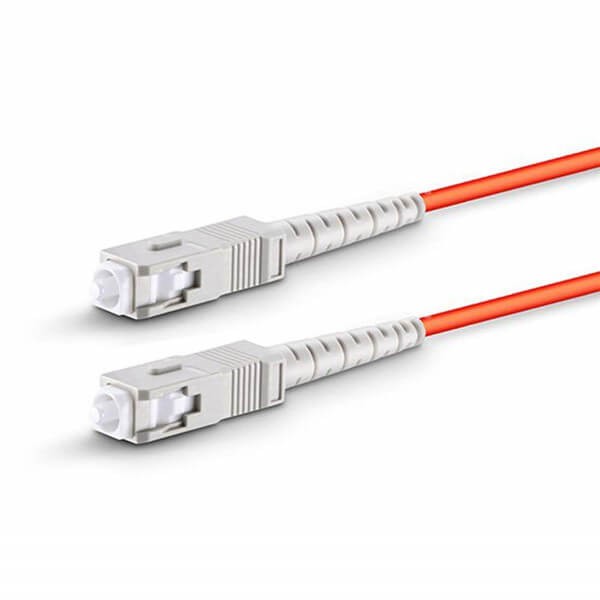 Elecbee Fiber Optic Cable for TV Audio Simplex 62.5 125 Multimode OM1 SC to SC Fiber Patch Cable 3M