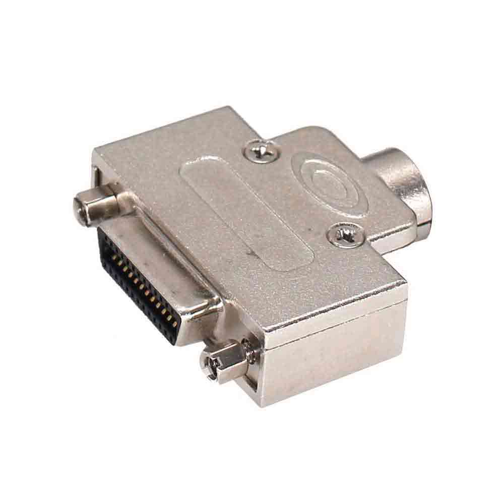 Elecbee CameraLink Connector Plug - Weldable MDR Female Plug Connector - Compatible with 12226-1150-00FR