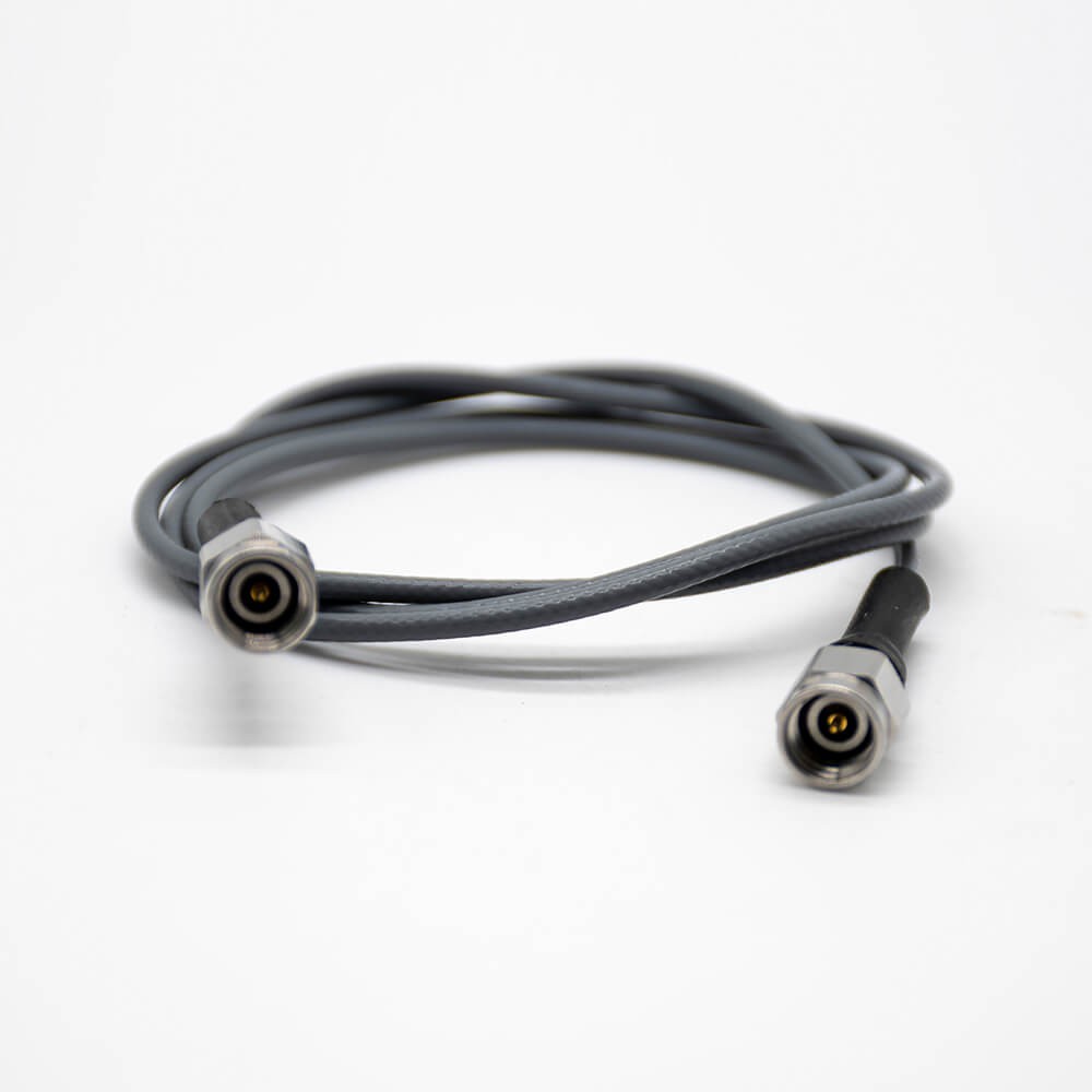 Elecbee Microwave Cables SMA Male to Male Straight RF Cable Extension Black