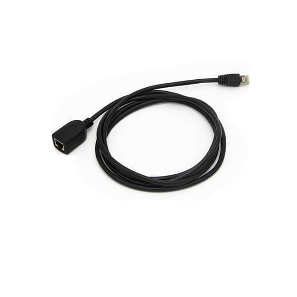 Elecbee RJ45 Plug to Female Cable Cat5 Nework Extender Connector Adapter 30CM OD5.5MM