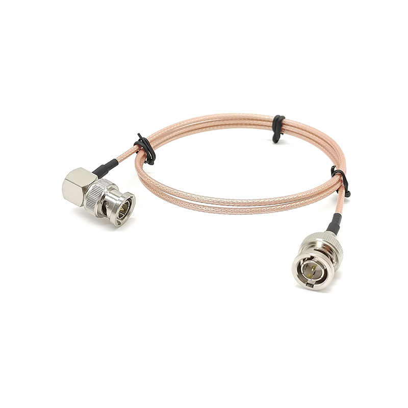 Elecbee 75 Ohm BNC Cable Plug to Plug RG179 Cable Assembly 80cm