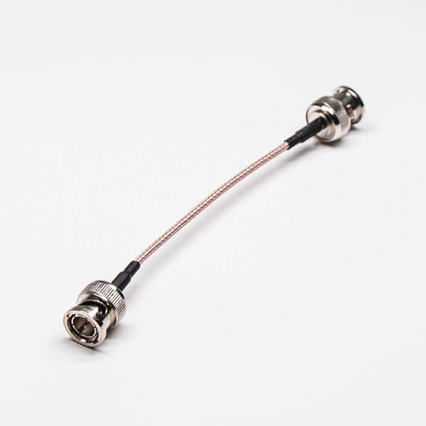 Elecbee BNC Coaxial Cable Male to Male Straight Cable Assembly with RG179