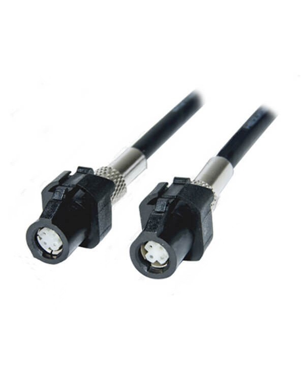 Elecbee 20pcs Fakra LVDS Cable 1M with 4Pin A Code Female to Female HSD Connector