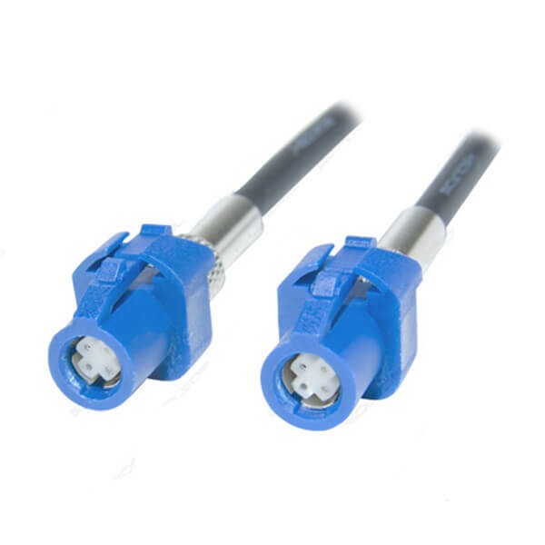 Elecbee LVDS Coaxial Cable 1M with 4Pin C Code Jack to Jack HSD Connector