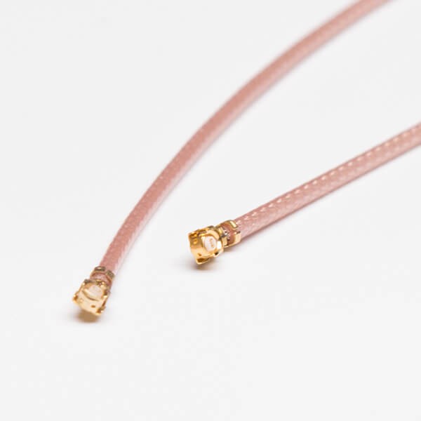 Elecbee 2pcs Coaxial Cable RF Connector with Brown IPEX for RG178 + TD 20cm