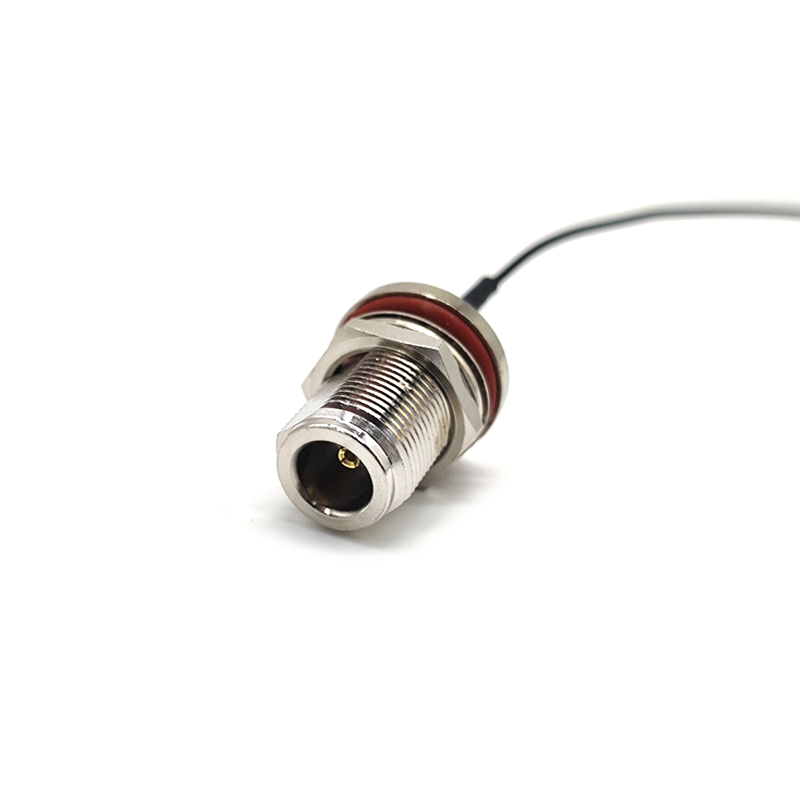 Elecbee N Type Coaxial Cable Connector Jack to Ipex 1.37 Cable 15CM