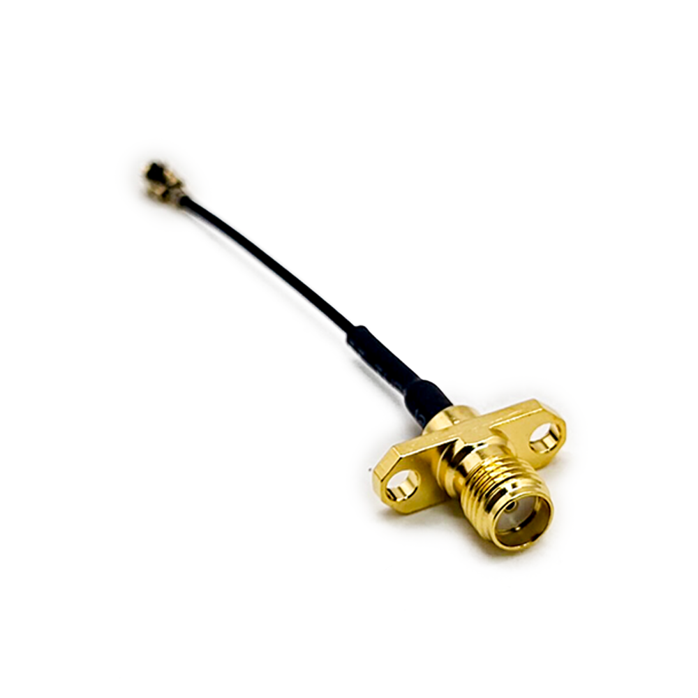 Elecbee UFL to SMA Cable 5CM with SMA Female Panel Mount to Ufl.ipx 1.13 Cable