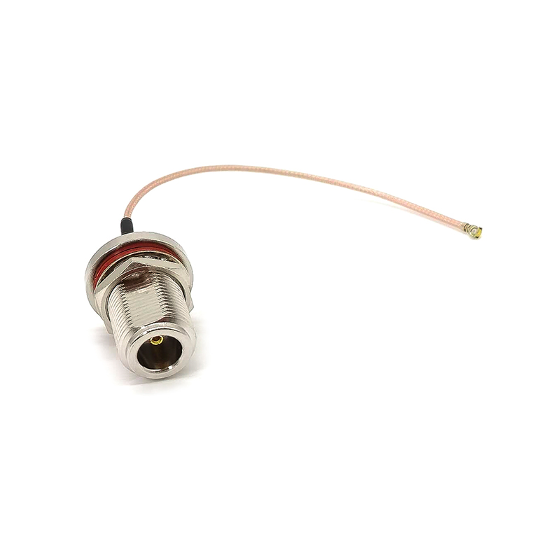 Elecbee UFL Ipex to N-Type Female Plug RF Antenna Connector 15cm Pigtail RG178 Cable