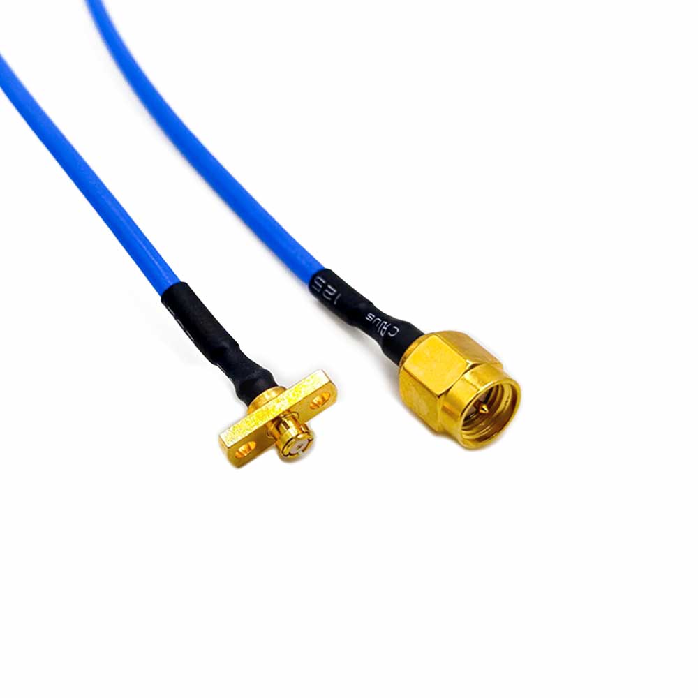 Elecbee Разъем SMP Female-SMA Male с кабелем RG405 40 см