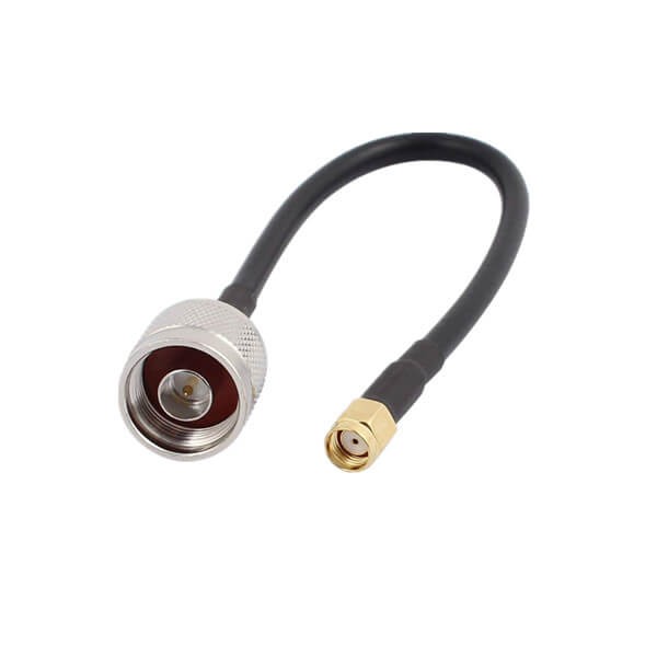 Elecbee Coaxial Cable with SMA Connector RP-Male to N Male LMR195 20CM