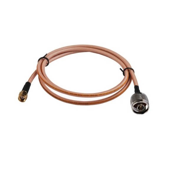 Elecbee N Connector SMA Adapter Coaxial Cable Assembly 100CM RG142 N Male to RP-SMA Male