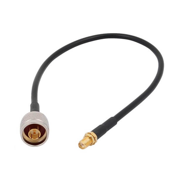 Elecbee N to SMA Cable Adapter Pigtail RG58 Coaxial Cable 40CM Long