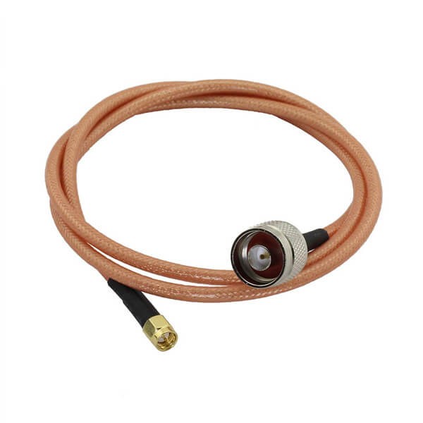Elecbee RF Antenna Extension Cable RG142 100CM with Connector N Male to SMA Male