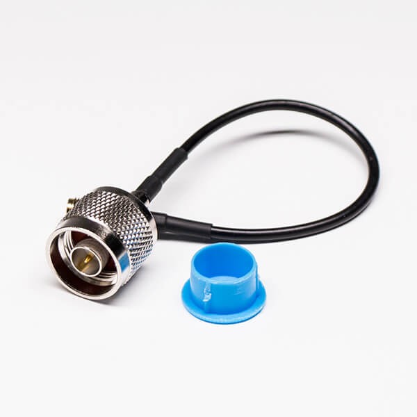 Elecbee RF Coaxial Cable Straight SMA Female to Crimp N Male Cable Assembly With RG174 Cable