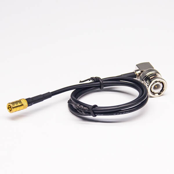 Elecbee SMB to BNC Cable RG174 Assembly Female to Male 50cm