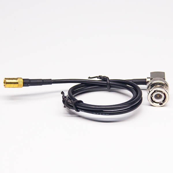 Elecbee 20pcs SMB to BNC Cable RG174 Assembly Female to Male 50cm