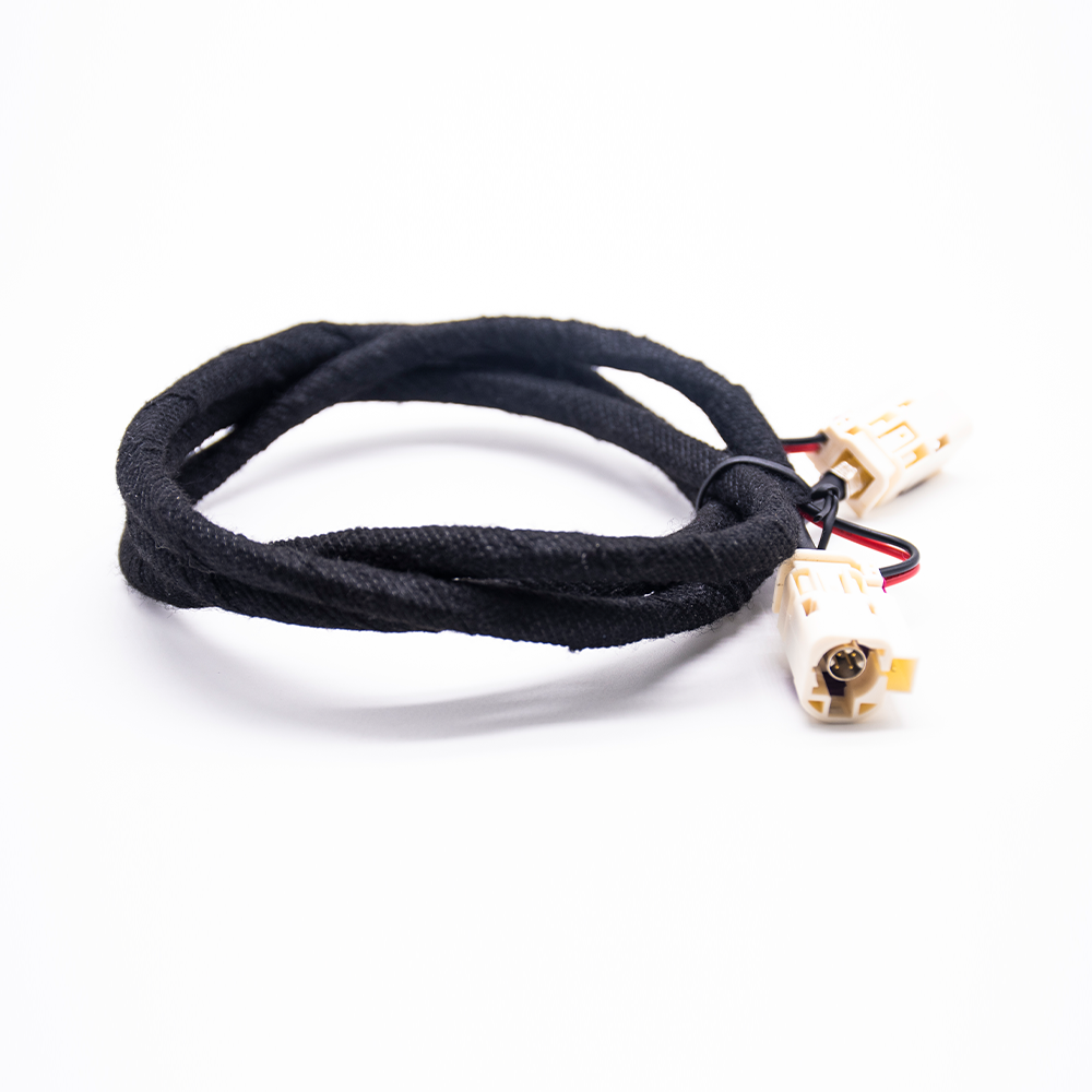 Elecbee HSD Connector Automotive 6 Pin Creme Farbe mit LVDS Kabel 1M