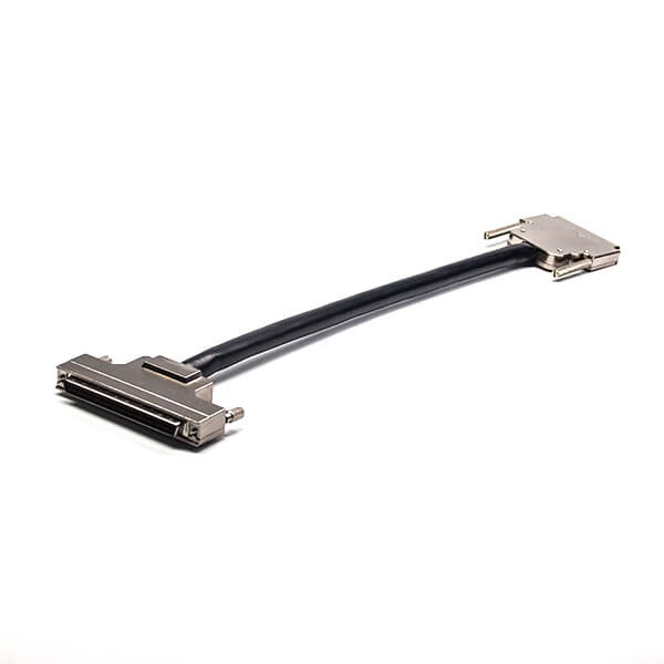 Elecbee SCSI 100P连接器HPDB公转母直式插头插座螺丝锁电缆1米 5Pcs