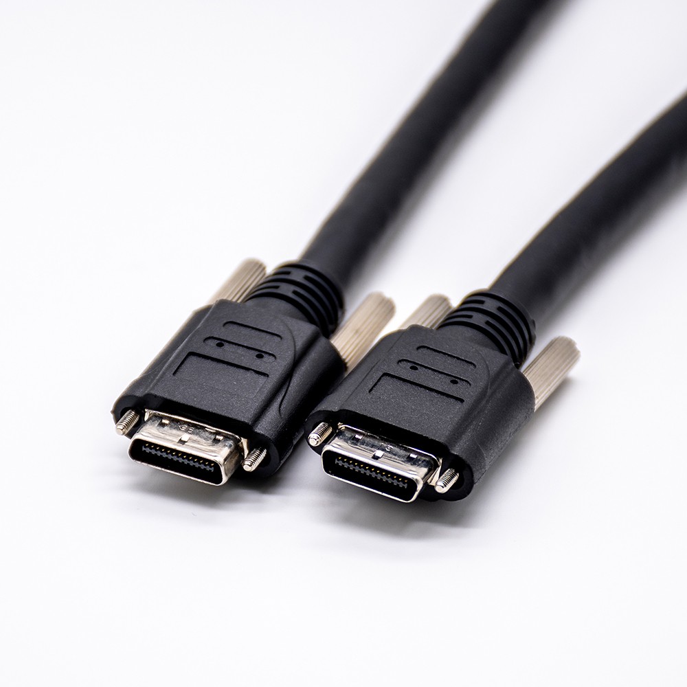 Elecbee VHDCI Male to Male 26pin Straight Overmolded Cable 1/2/3M 3m