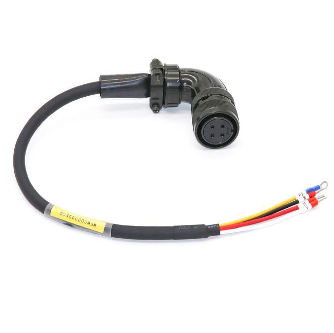 Elecbee Power Cable for Panasonic Servo Motor High Flexible and Bending Resistance 0.2m