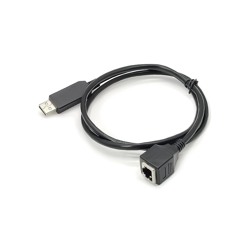 Elecbee Ftdi Ft232 Chip USB To RS232 Serial To RJ45 Cat5 Female Console Cable 1M For Cisco Juniper Ap