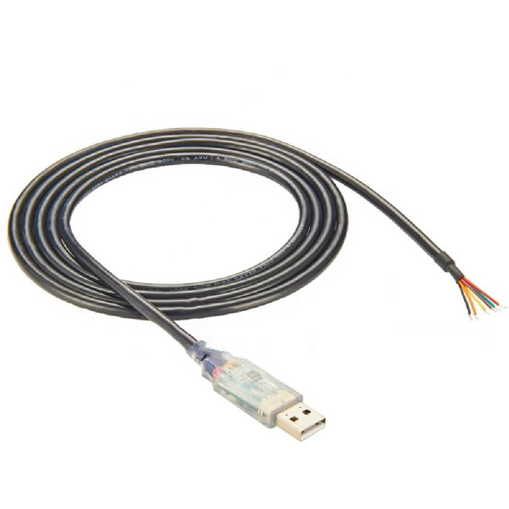 Elecbee Ftdi USB Type-A2.0 Male Ttl Serial Cable 1.8M Ttl-232Rg-Vreg3V3-We