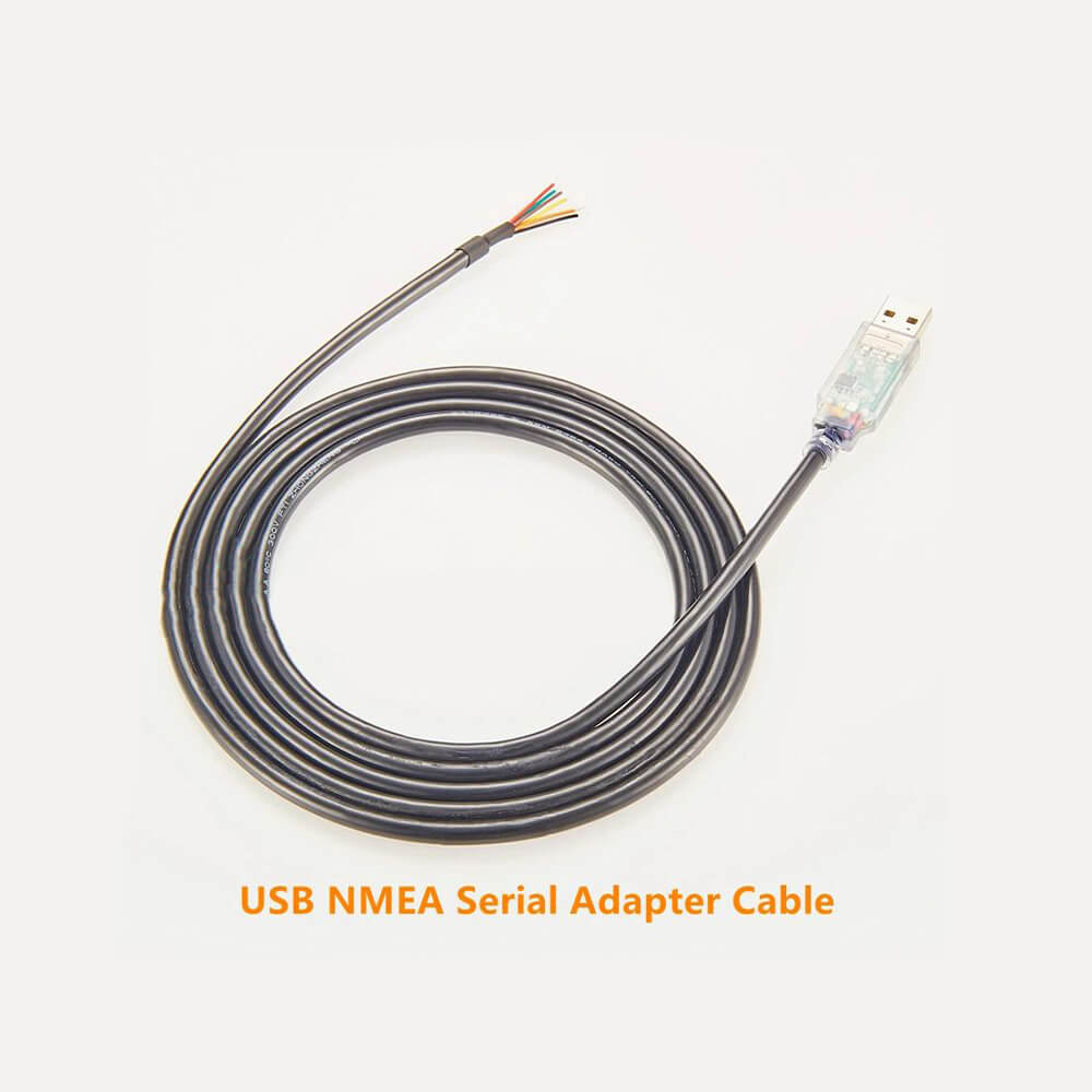 Elecbee USB Nmea Serial Adapter USB 2.0 Type-A Male Single Ended Cable 1M