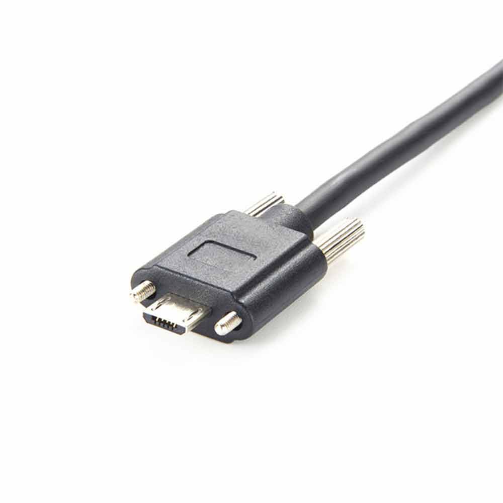 Elecbee USB3.0 Male Screw Lock Cable