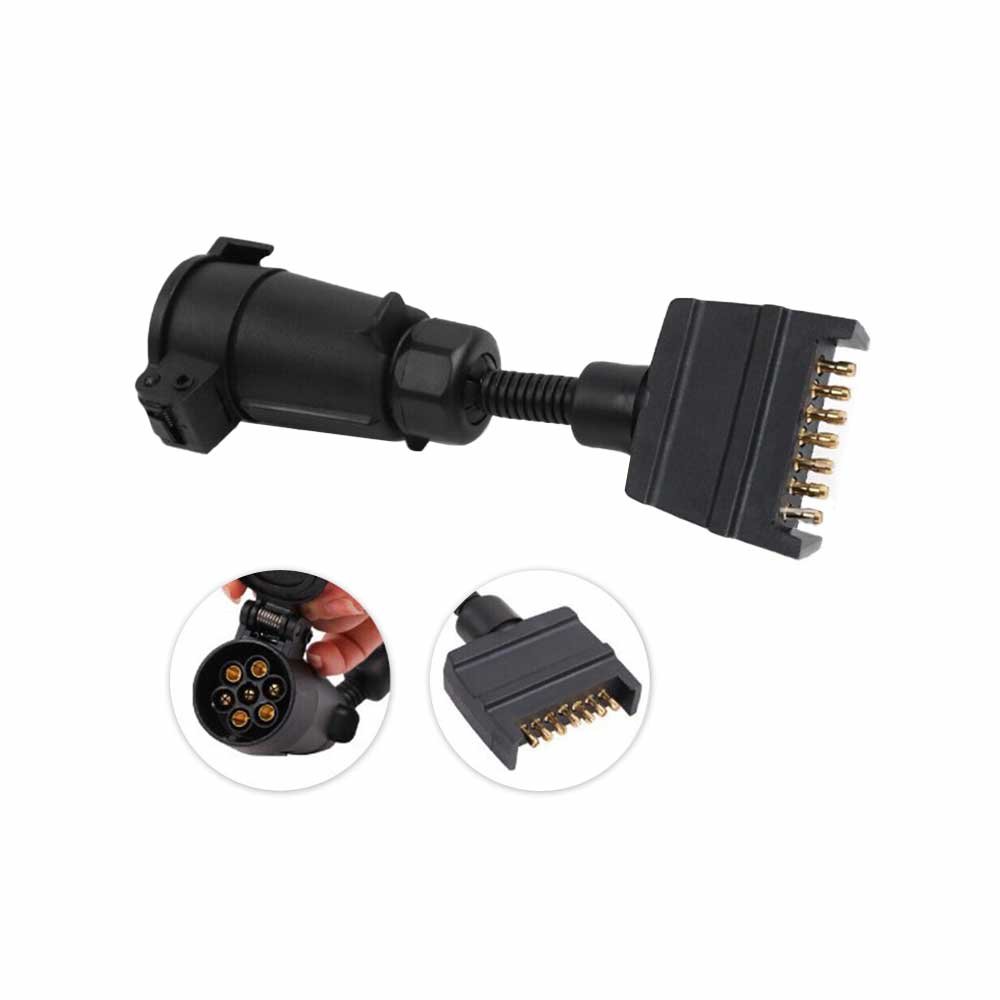Elecbee Australian Standard 7 Core Trailer Connector 7 Core Plug y Socket