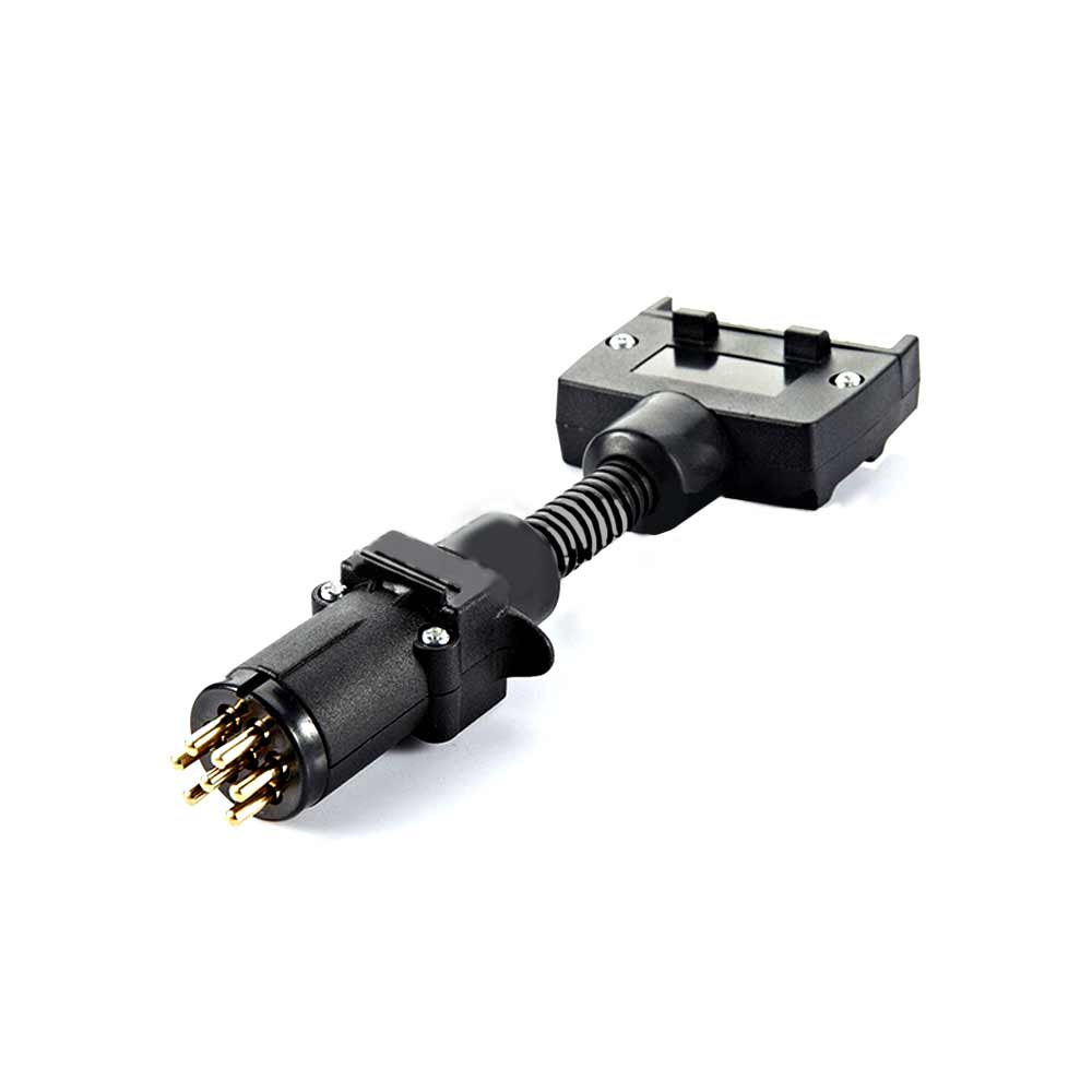 Elecbee Australian Standard 7 Core Trailer Connector Australiano 7 Core Plug and Socket