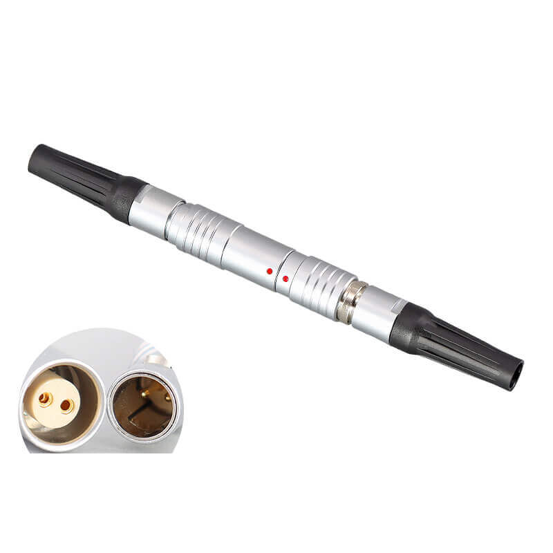 Elecbee Push Pull Self-Locking 1B Series Connector 2 Pin FGG Male Plug+ PHG Female Socket