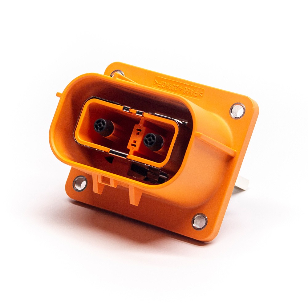 Elecbee HVIL 2pin Straight Plastic Socket 150A M6螺纹孔 IP67  HVIL Series Connector