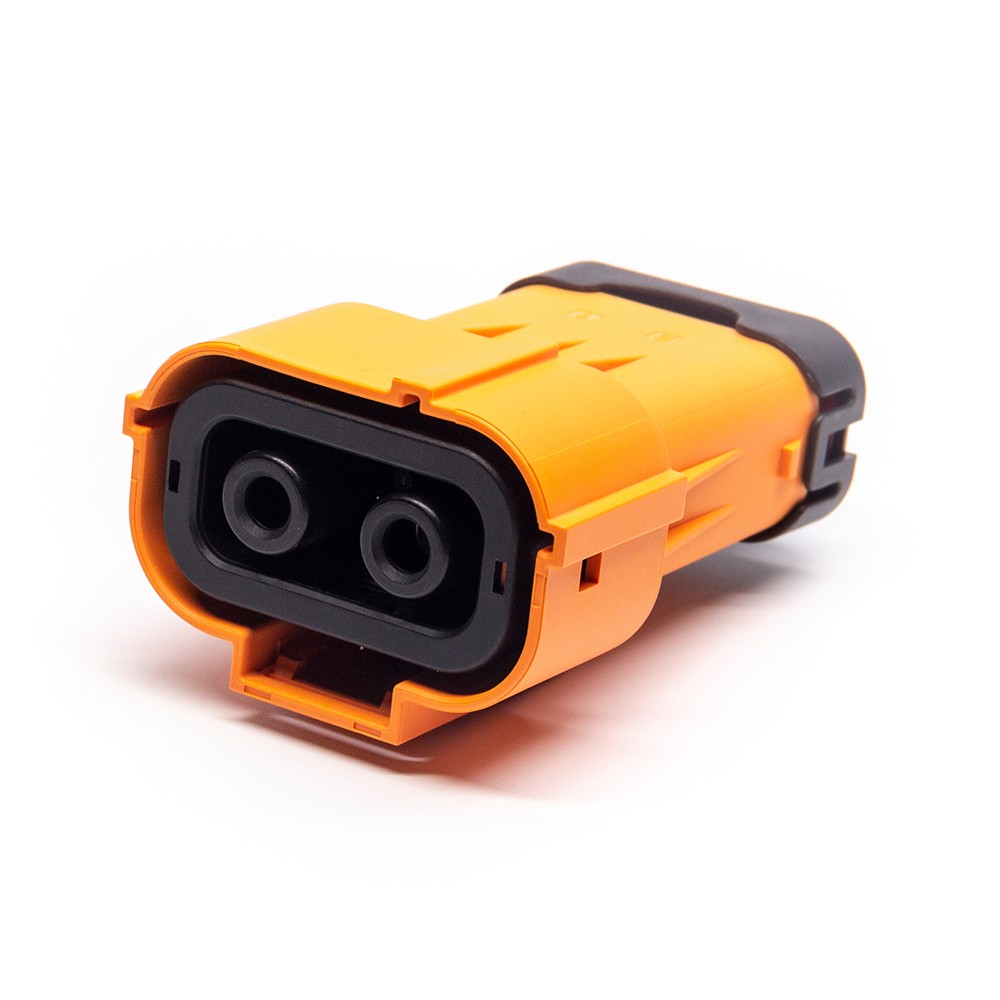 Elecbee HVIL 2pin Straight Plastic Plug 150A 35mm² IP67  HVIL Series Connector