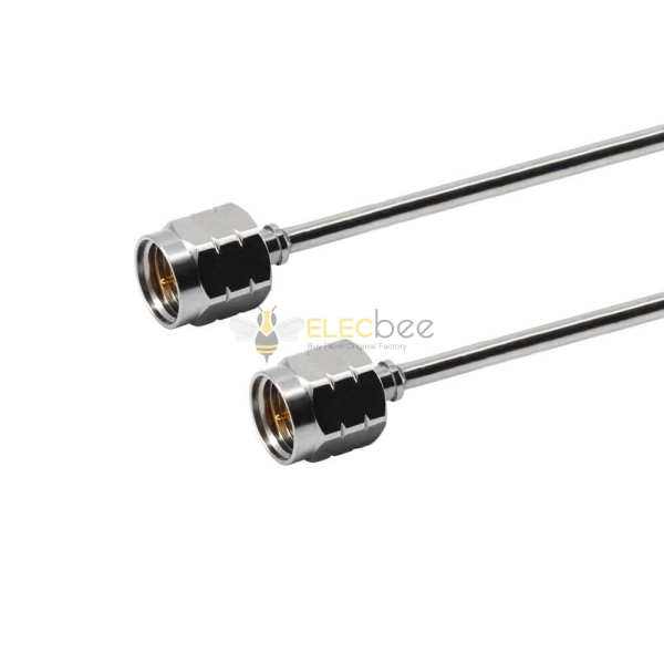 Elecbee 67 GHz Rf 1,85 mm Stecker auf 1,85 mm Stecker Kabelkonfektion mit 1 m Kabel