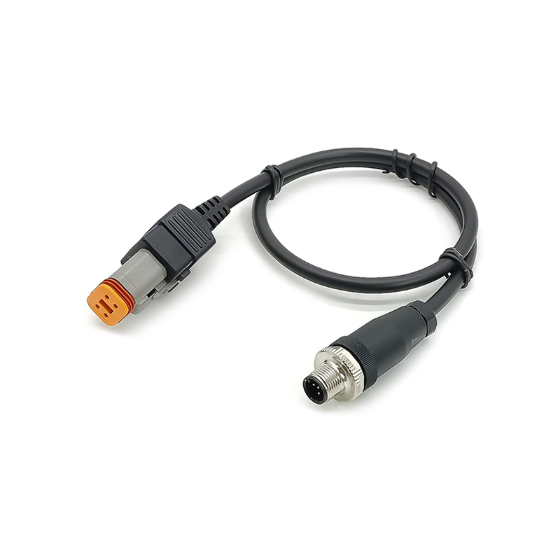 Elecbee Dt06-4S To M12 Male 5Pin Nmea 2000 Cable 0.5 Meter