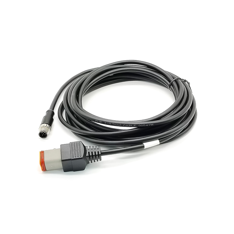 Elecbee Dt06-6S To M12 Male 5Pin Nmea 2000 Cable 5 Meters