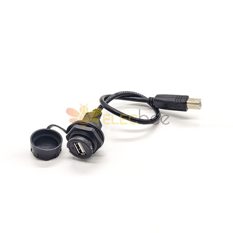 Waterproof USB Panel Mount Type A Cable to Type B: Ensuring Reliable Connectivity