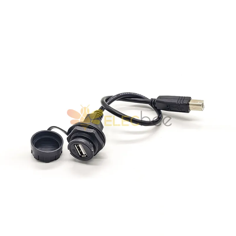 Waterproof USB Panel Mount Type A Cable to Type B: Ensuring Reliable Connectivity