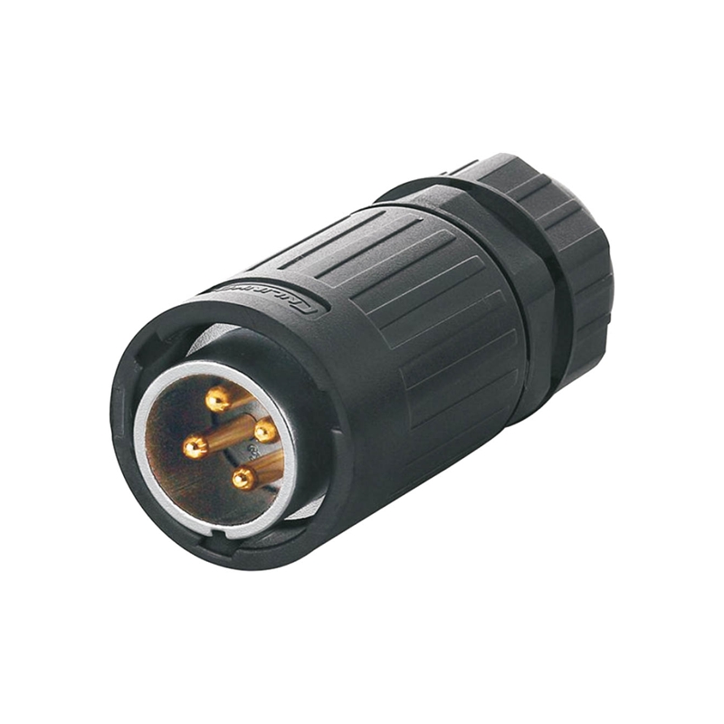 Elecbee YA-20 power connector M20 4-pin male plug 500 V 20 A IP65