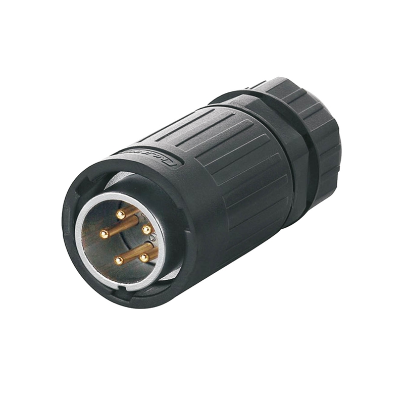 Elecbee YA-20 multicore connector M20 5-pin male plug 400 V 12 A IP65