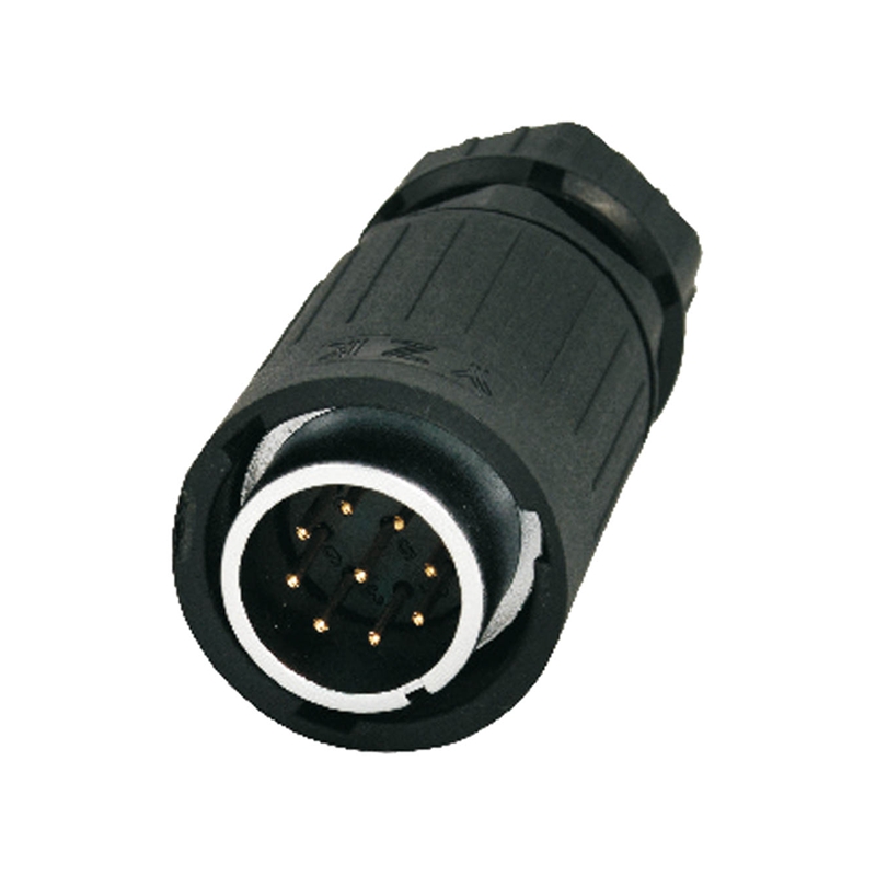 Elecbee YA-20 multicore connector M20 9-pin male plug 250 V 5 A IP65
