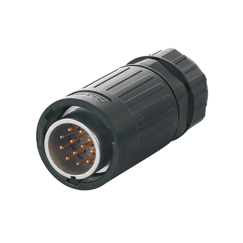 Elecbee YA-20 multicore connector M20 12-pin male plug 250 V 5 A IP65