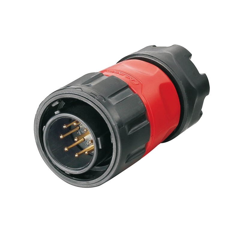 Elecbee YM-20 multicore connector M20 9-pin male plug 250 V 5 A IP67