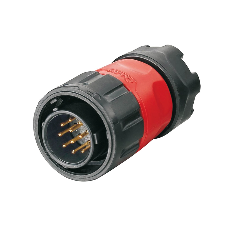 Elecbee YM-20 multicore connector M20 12-pin male plug 250 V 5 A IP67