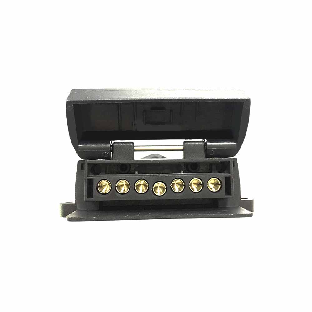 Elecbee Seven Pin Trailer Socket australiano Connector 7 Core Flat Socket con PVC Cap