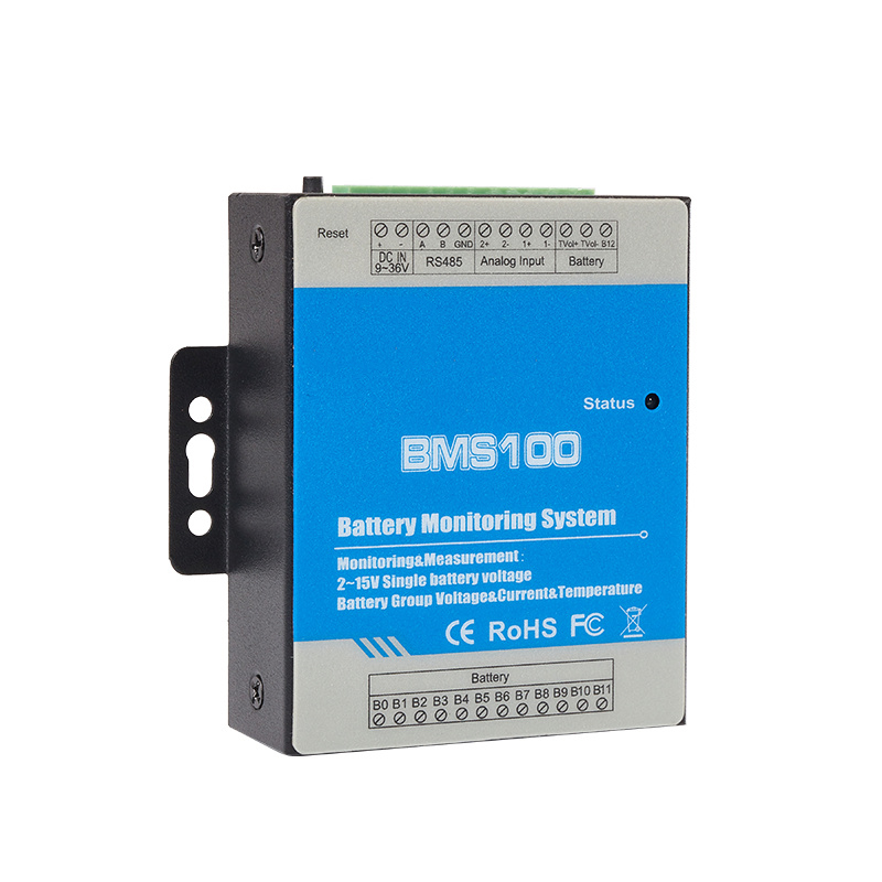 Elecbee 用于电池电流电压温度测量的电池管理系统支持4-20mA 0-5V EB-BMS100