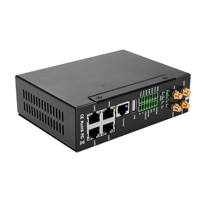 Elecbee Dual SIM Industrial Edge Computing Router Supports Modbus to MQTT Protocol Convert with 2DI 2DO EB-R40 4G (J version)