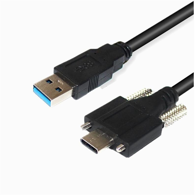 Elecbee Industrial Camera USB 3.1 to Type-C Cable Interface high Flexible Data Wire for IDS Ximea Machine Vision Cable 1M 3M 5M 5m