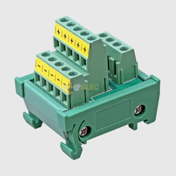 Power Terminal Block Distribution Box Junction Box All Copper Nickel ...